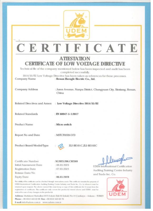 CE certification