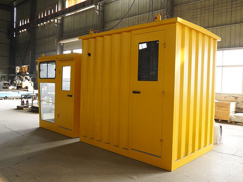 Where can high-voltage electrical rooms be used